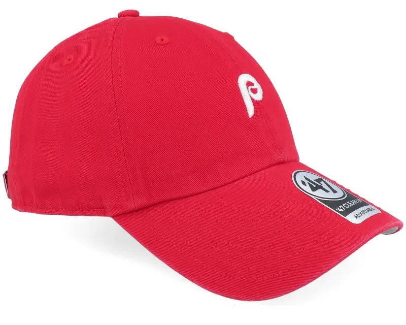 47 Brand Philadelphia Phillies Base Runner Clean Up Red Dad Cap online