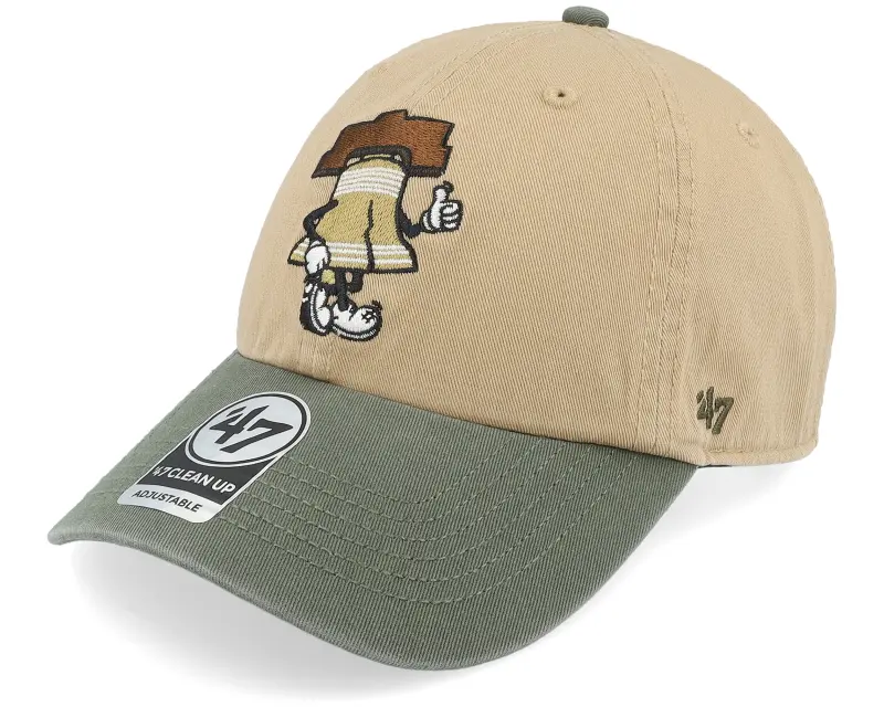 47 Brand Philadelphia Phillies MLB Icon 47 Clean Up Khaki/Green Dad Cap online