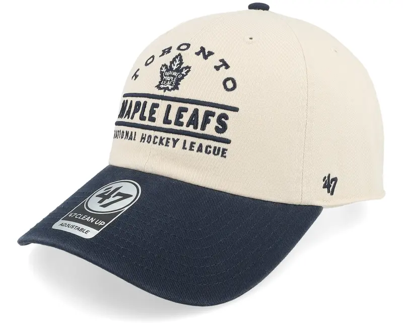 47 Brand Toronto Maple Leafs NHL 47 Clean Up Natural/Navy Dad Cap online