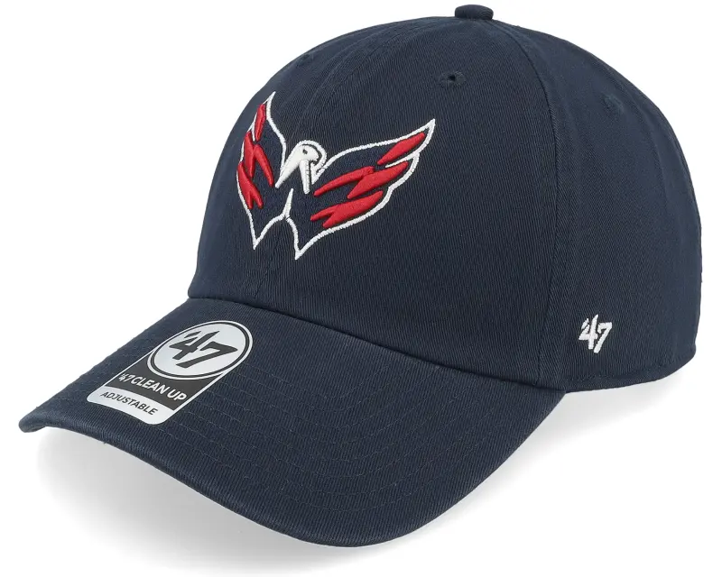 47 Brand Washington Capitals NHL Clean Up Cap Navy Dad Cap online
