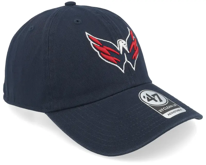 47 Brand Washington Capitals NHL Clean Up Cap Navy Dad Cap online