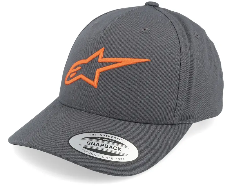Alpinestars Ageless Hat Charcoal/Orange Adjustable online