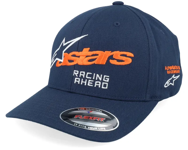 Alpinestars Entitled Hat Navy/Orange Flexfit online