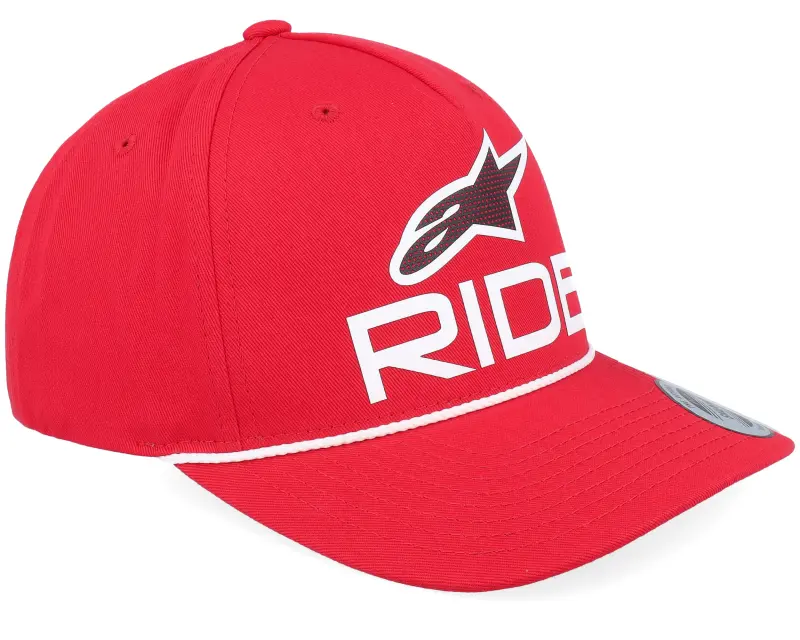 Alpinestars Ride Comp Rope Hat Red/White/Black Adjustable online