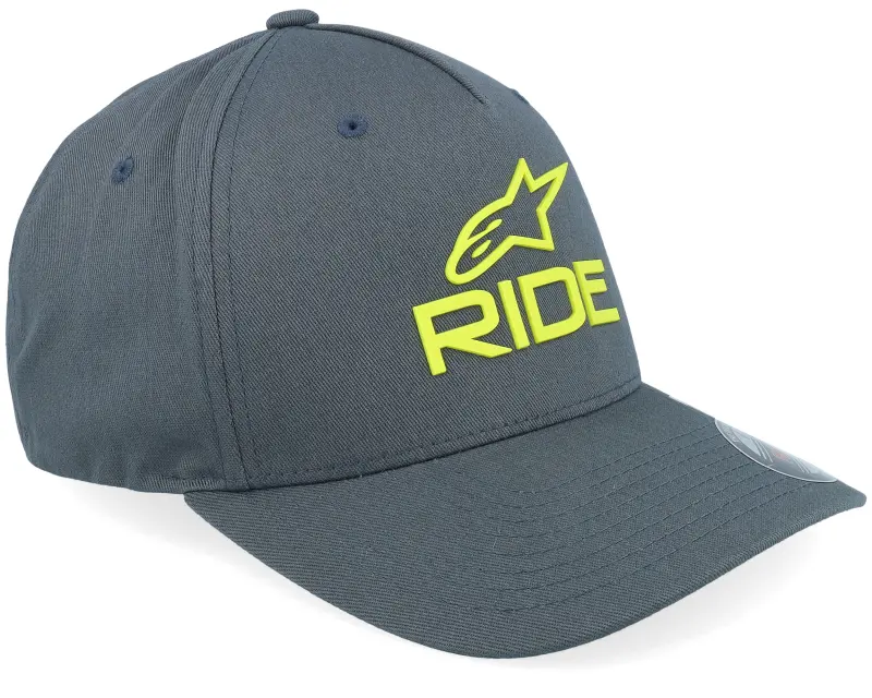 Alpinestars Ride Sonic Hat Charcoal/Hi Vis Yellow Flexfit online