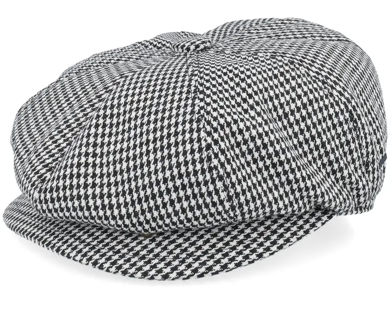 Bailey Atlas Black/White Multi Flat Cap online