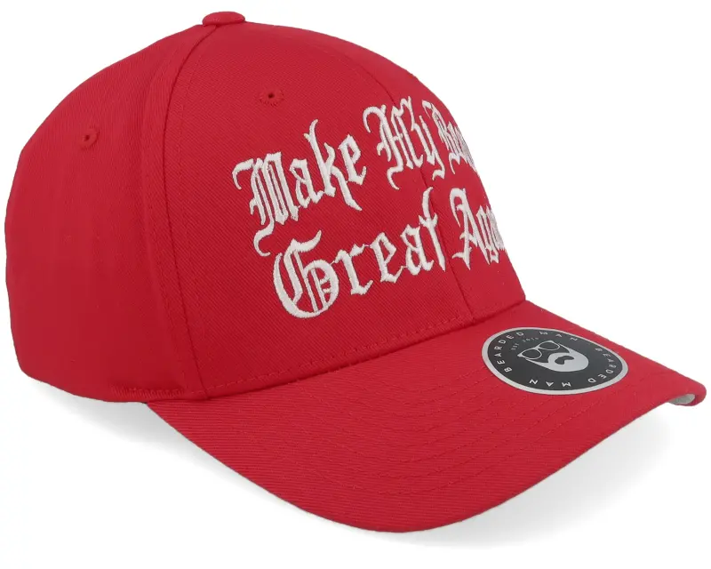 Bearded Man Make My Beard Great Again Red Flexfit Wooly Combed Flexfit online