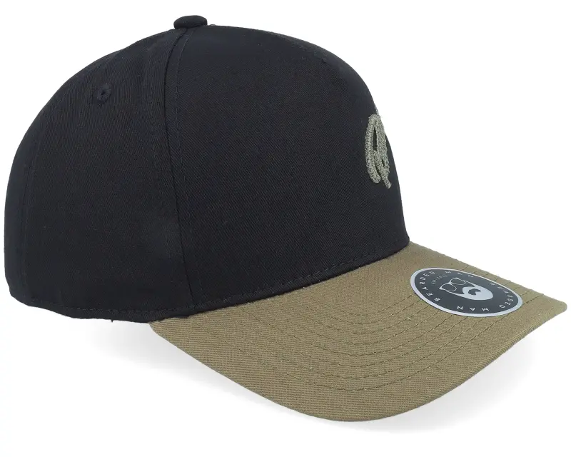 Bearded Man Side Arch 3d Logo Black/Dark Olive A-frame Adjustable online