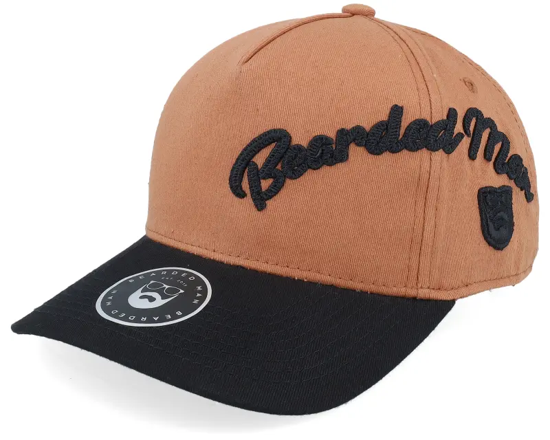 Bearded Man Side Arch 3d Logo Caramel/Black A-frame Adjustable online