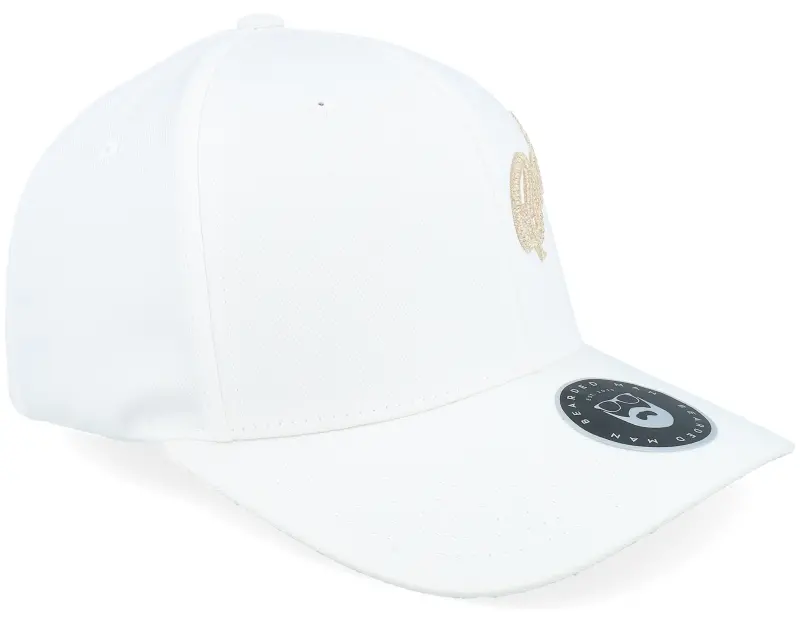 Bearded Man Side Arch 3d Logo Khaki Wooly Combed White Flexfit online