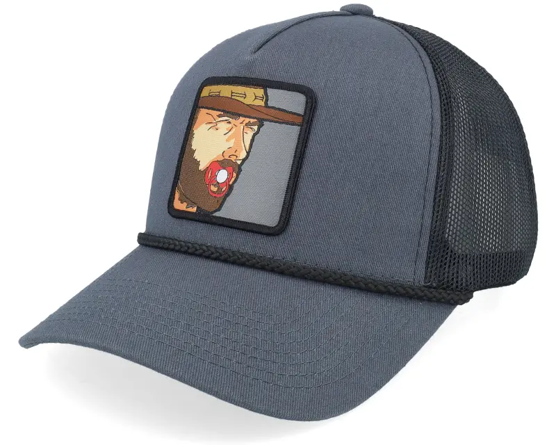 BOOM Grown Man With Pacifier Rope Dark Charcoal/Black Trucker online