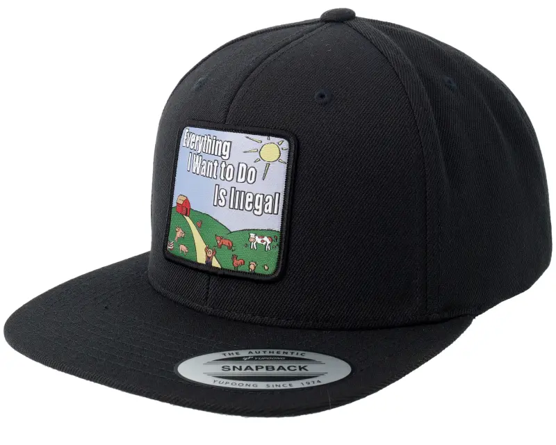 BOOM Just A Jocke Quote Patch Black Snapback online