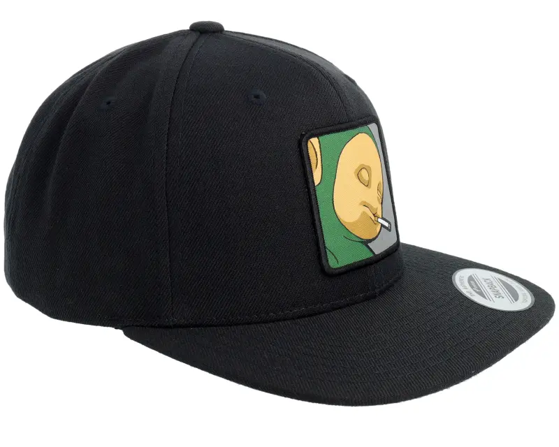 BOOM Little Green Smoke Guy Black Snapback online