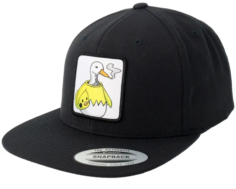 BOOM Silly Goose Smoke Patch Black Snapback online