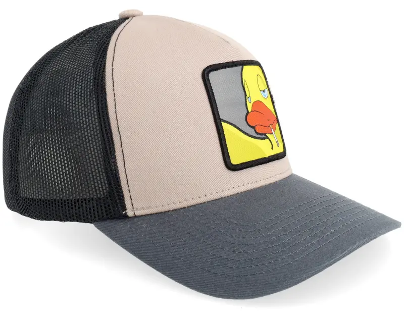 BOOM Smoke Little Duck Patch Light Grey/Black/Charcoal A-Frame Trucker online