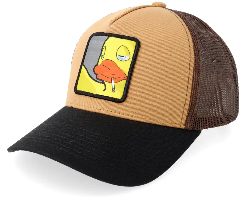BOOM Smoke Little Duck Patch Wheat/Brown/Black A-frame Trucker online