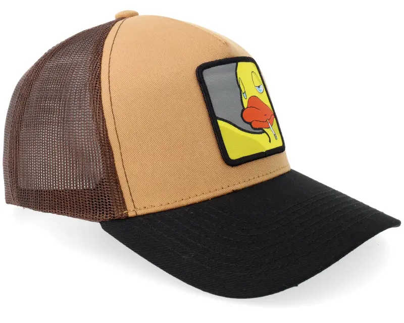 BOOM Smoke Little Duck Patch Wheat/Brown/Black A-frame Trucker online