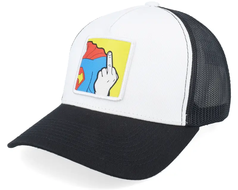 BOOM Super Fu Patch White/Black A-frame Trucker online