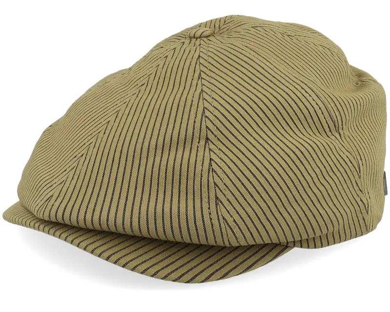 Brixton Brood Dark Tan/Black Hickory Stripe Snap Cap online