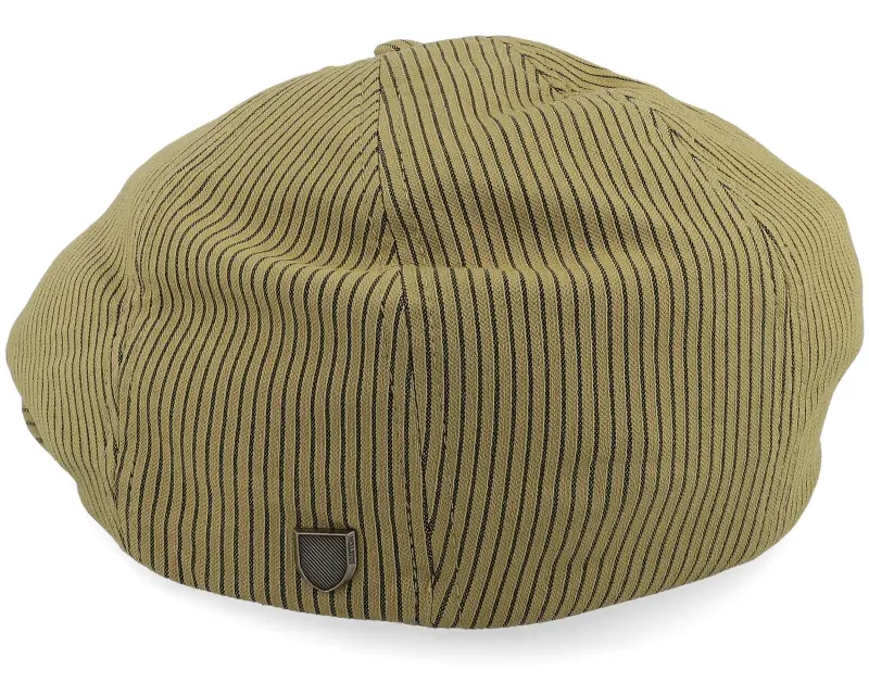 Brixton Brood Dark Tan/Black Hickory Stripe Snap Cap online