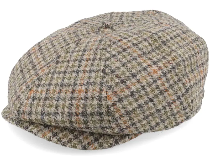 Brixton Brood Oatmeal/Charcoal Houndstooth Snap Cap online