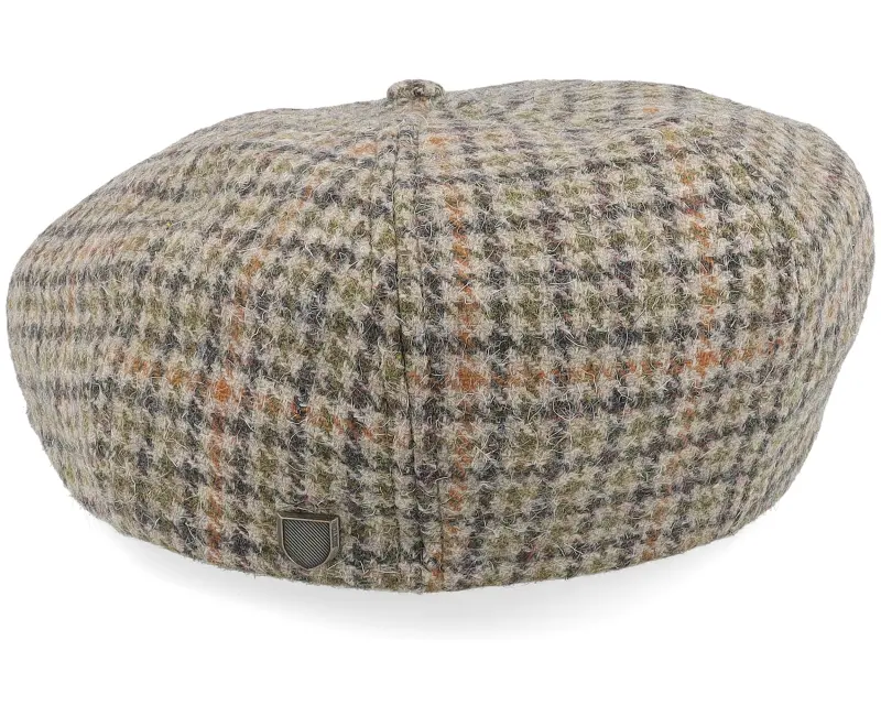 Brixton Brood Oatmeal/Charcoal Houndstooth Snap Cap online