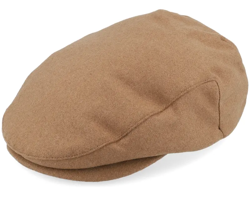 Brixton Hooligan Camel Melton Wool Snap Cap online