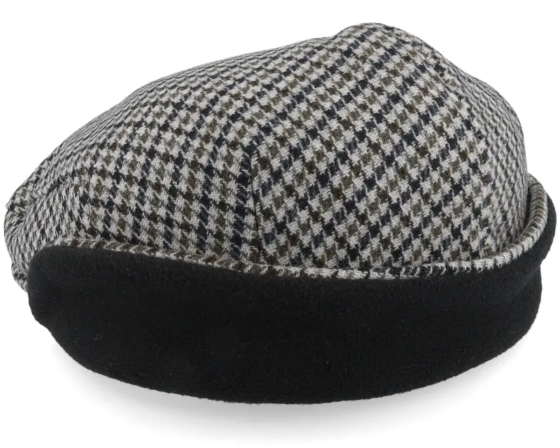 Brixton Hooligan Earflap Black/Grey/Charcoal Snap Cap online