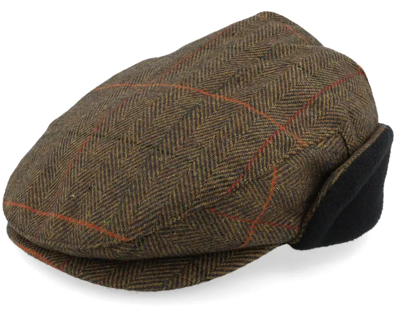 Brixton Hooligan Earflap Bronze/Black/Red Snap Cap online