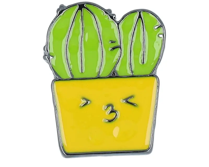 Cap Pins Cute Cactus Metal Enamel Pin online