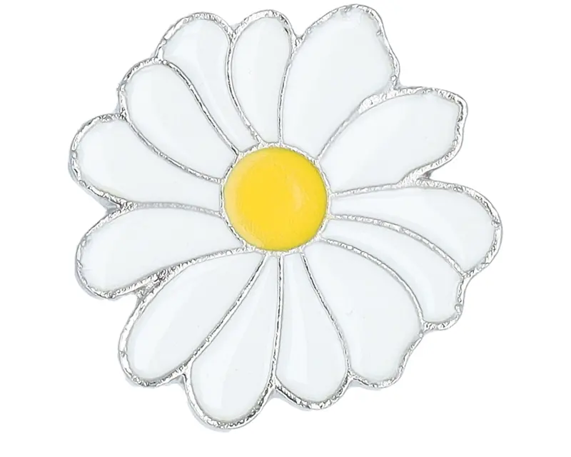 Cap Pins Daisy Flower Metal Enamel Pin online