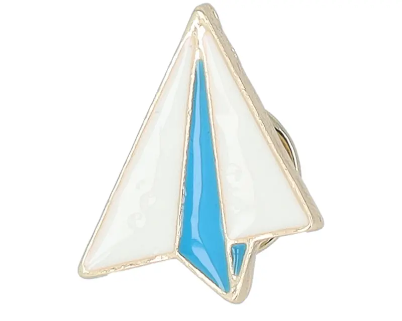 Cap Pins Paper Plane Metal Enamel Pin online