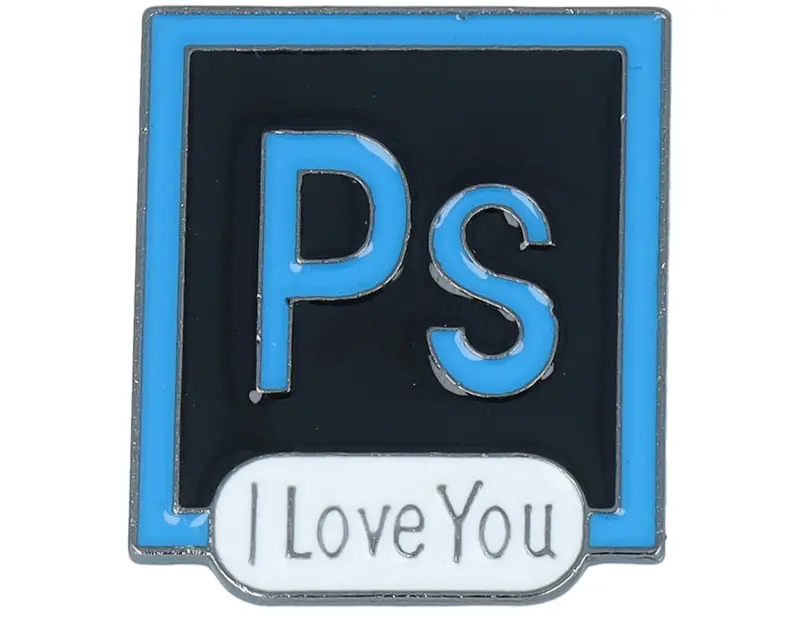 Cap Pins Ps I Love You Metal Enamel Pin online