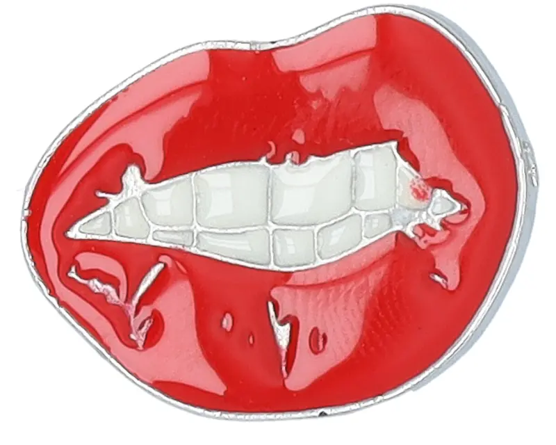 Cap Pins Red Lips Metal Enamel Pin online