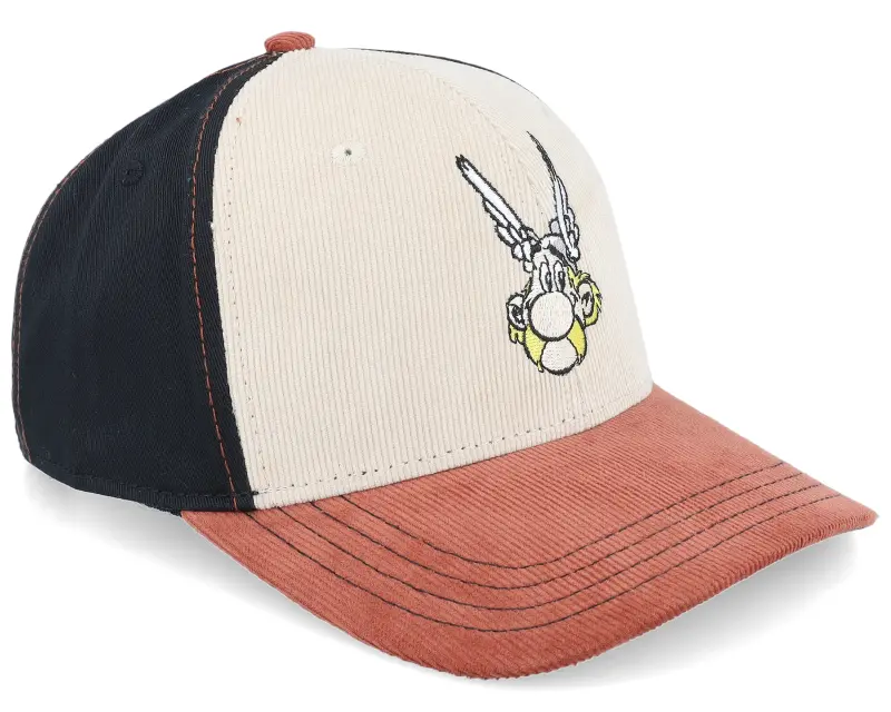Capslab Asterix Cap Brown/Beige/Black Adjustable online