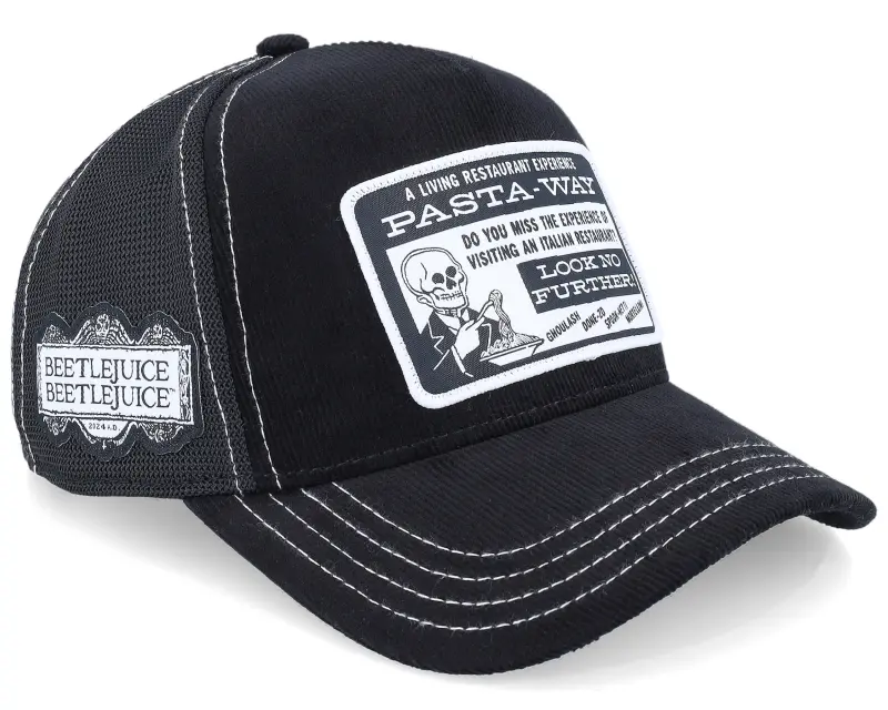 Capslab Beetle Juice Look No Further Black Trucker online