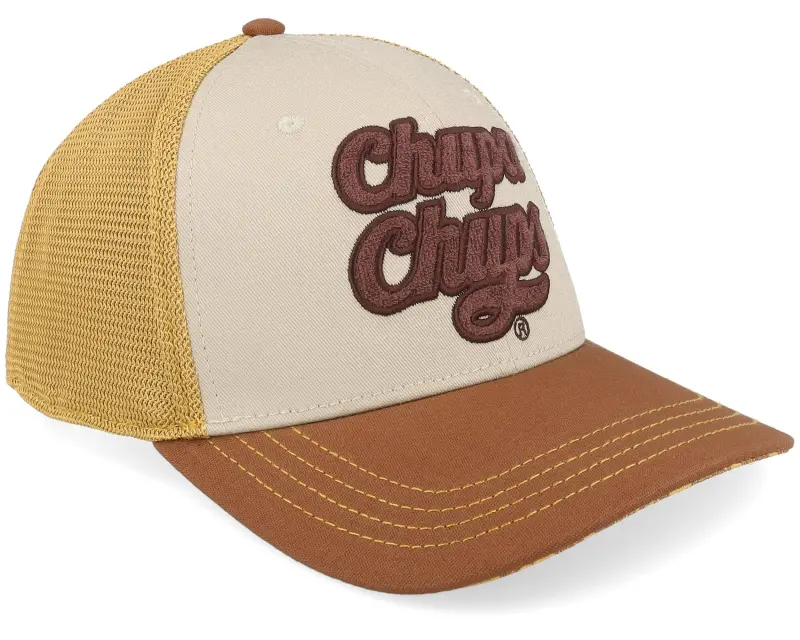 Capslab Chupa Chups Beige/White Trucker A-Frame Trucker online