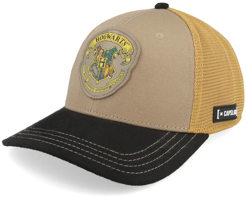 Capslab Harry Potter Hogwarts Beige/Brown/Black Trucker online