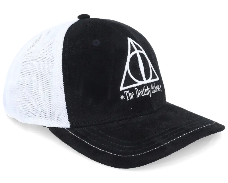 Capslab Harry Potter The Deathly Hallow Black/White Trucker online