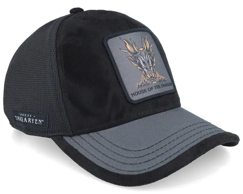 Capslab House Of The Dragons Black A-Frame Trucker online