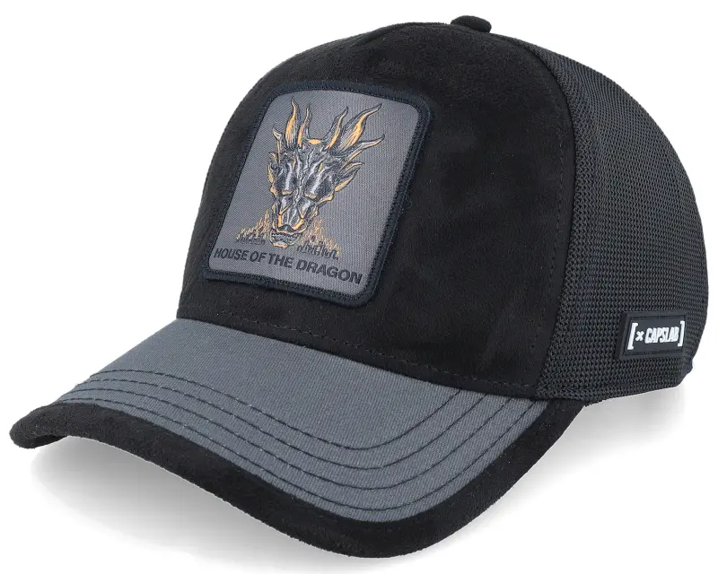 Capslab House Of The Dragons Black A-Frame Trucker online