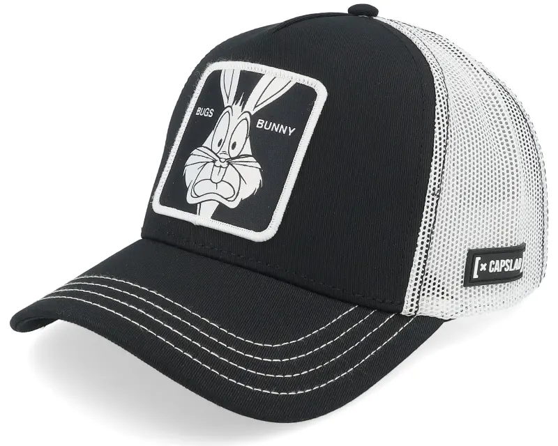 Capslab Looney Tunes Bugs Bunny Black A-Frame Trucker online