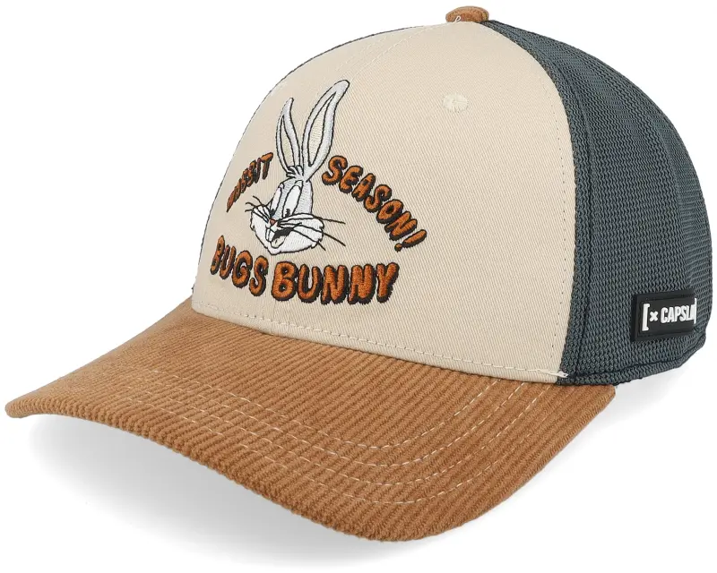 Capslab Looney Tunes Bugs Bunny Grey/Beige/Brown Trucker online