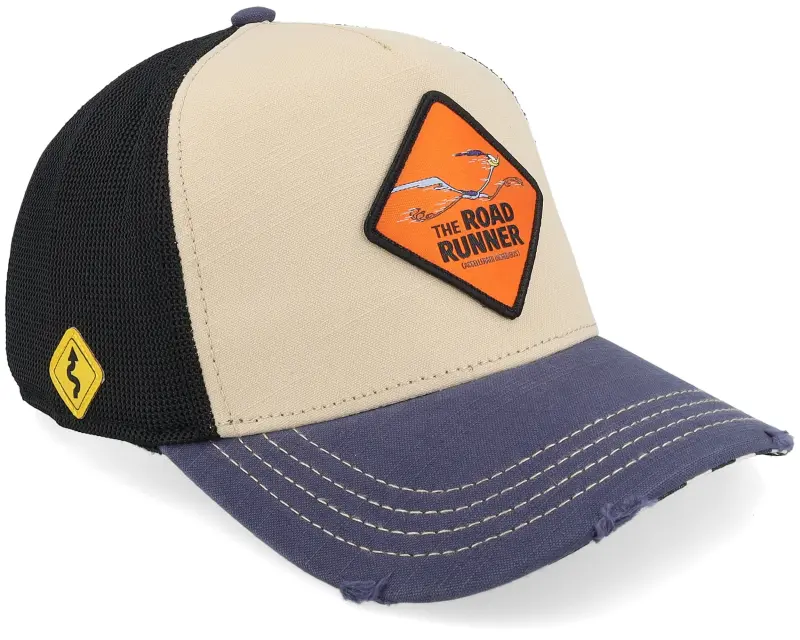 Capslab Looney Tunes Road Runner White/Black/Purple A-Frame Trucker online