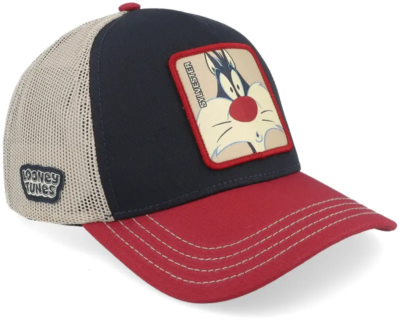 Capslab Looney Tunes Sylvester Black/Red A-Frame Trucker online