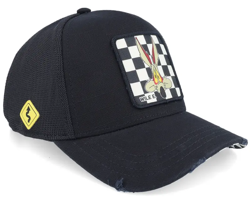 Capslab Looney Tunes Wile E Black A-Frame Trucker online