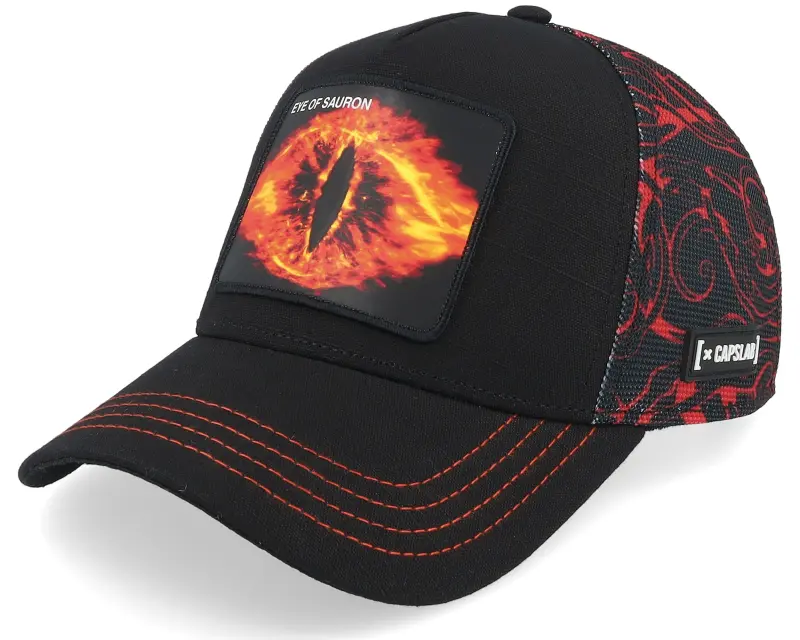 Capslab Lord Of The Rings Eye Of Sauron Black A-Frame Trucker online