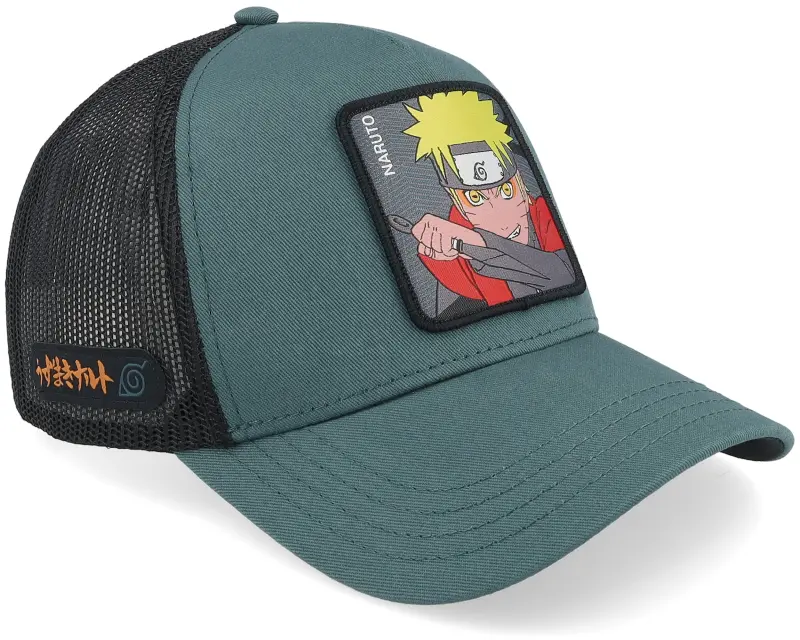 Capslab Naruto Green/Black A-Frame Trucker online