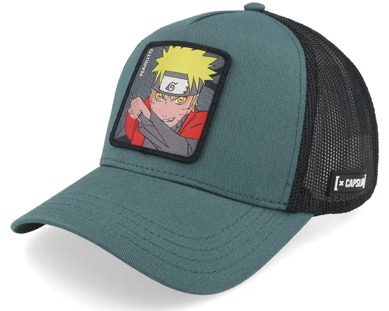 Capslab Naruto Green/Black A-Frame Trucker online