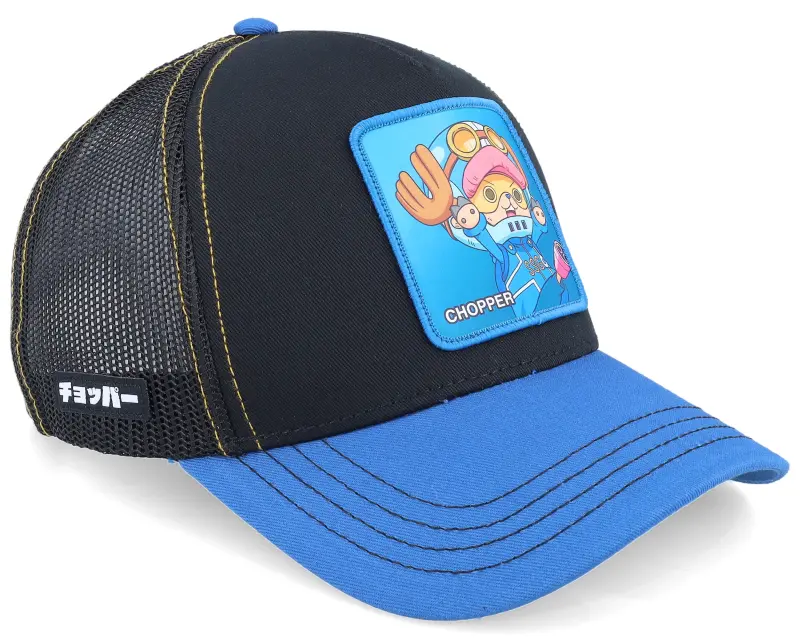 Capslab One Piece Chopper Black/Blue A-Frame Trucker online
